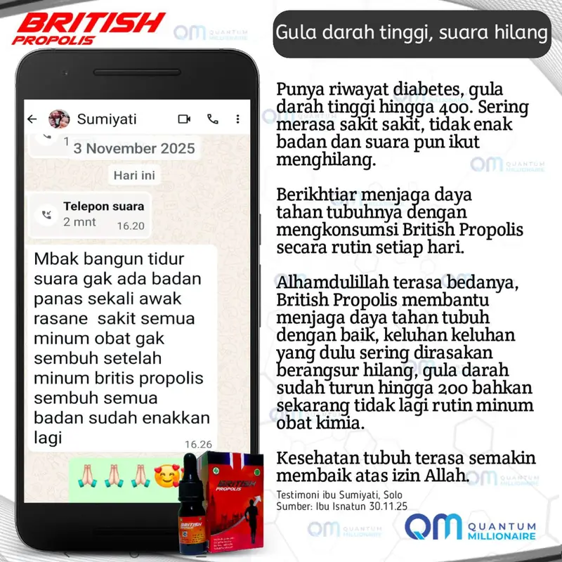 Testimoni Ibu Sumiyati dari Solo
