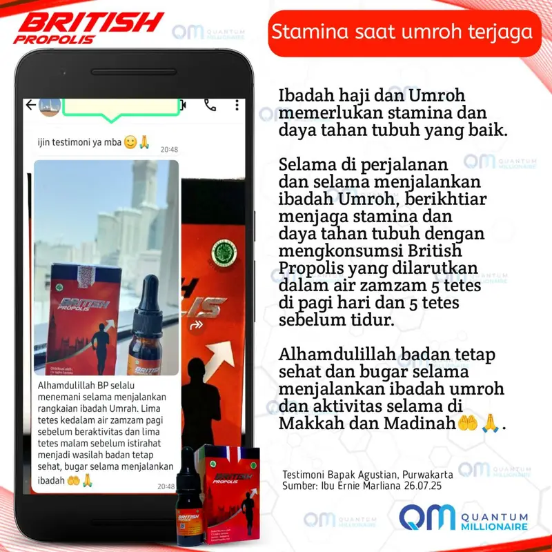Testimoni Bapak Agustian dari Purwakarta
